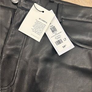 Dynamite Black Pencil Midi Skirt for Work